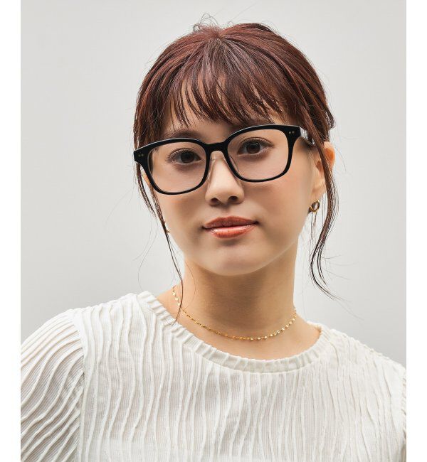  「【WEB限定】Zoff｜STUDIO SEVEN｜ウェリントン型 調光サングラス 紫外線で色が変わる 紫外線防止 UVカット」|サングラス|