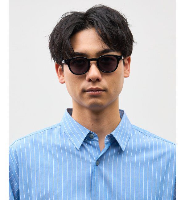  「【WEB限定】Zoff｜STUDIO SEVEN｜ウェリントン型 調光サングラス 紫外線で色が変わる 紫外線防止 UVカット」|サングラス|