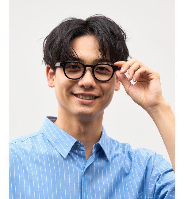  「【WEB限定】Zoff｜STUDIO SEVEN｜ウェリントン型 調光サングラス 紫外線で色が変わる 紫外線防止 UVカット」|サングラス|