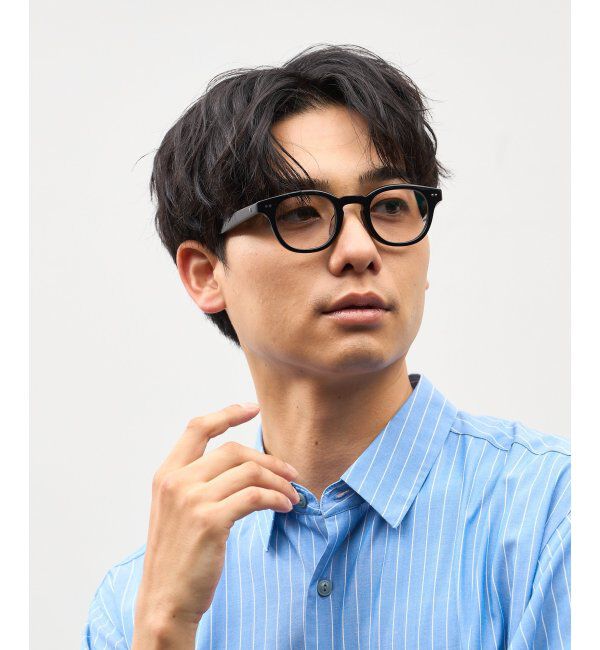  「【WEB限定】Zoff｜STUDIO SEVEN｜ウェリントン型 調光サングラス 紫外線で色が変わる 紫外線防止 UVカット」|サングラス|