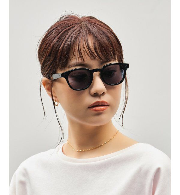  「【WEB限定】Zoff｜STUDIO SEVEN｜ウェリントン型 調光サングラス 紫外線で色が変わる 紫外線防止 UVカット」|サングラス|