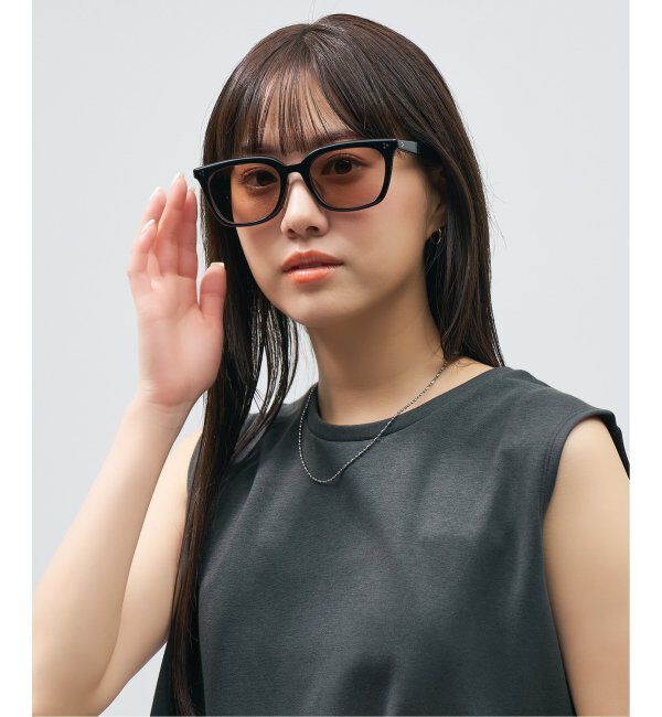  「【WEB限定】Zoff｜GDC ウェリントン型 調光サングラス｜紫外線で色が変わるレンズ｜紫外線対策 UVカット」|サングラス|