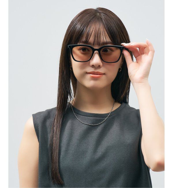  「【WEB限定】Zoff｜GDC ウェリントン型 調光サングラス｜紫外線で色が変わるレンズ｜紫外線対策 UVカット」|サングラス|