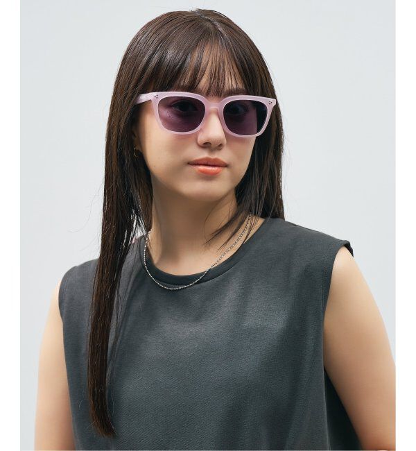  「【WEB限定】Zoff｜GDC ウェリントン型 調光サングラス｜紫外線で色が変わるレンズ｜紫外線対策 UVカット」|サングラス|