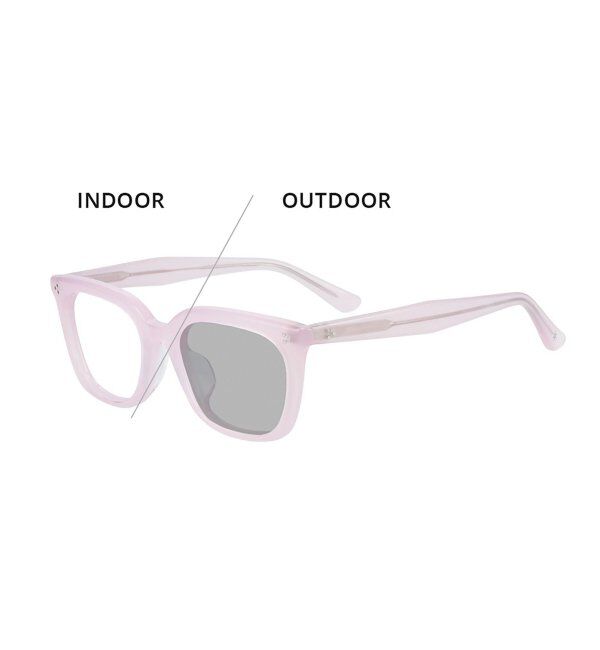  「【WEB限定】Zoff｜GDC ウェリントン型 調光サングラス｜紫外線で色が変わるレンズ｜紫外線対策 UVカット」|サングラス|