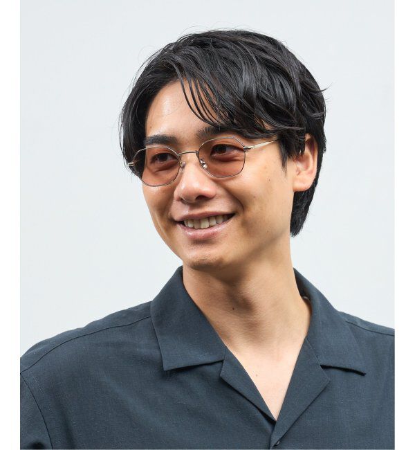  「【WEB限定】Zoff｜GDC ウェリントン型 調光サングラス｜紫外線で色が変わるレンズ｜紫外線対策 UVカット」|サングラス|