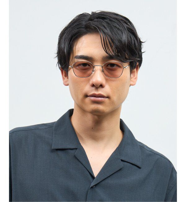  「【WEB限定】Zoff｜GDC ウェリントン型 調光サングラス｜紫外線で色が変わるレンズ｜紫外線対策 UVカット」|サングラス|