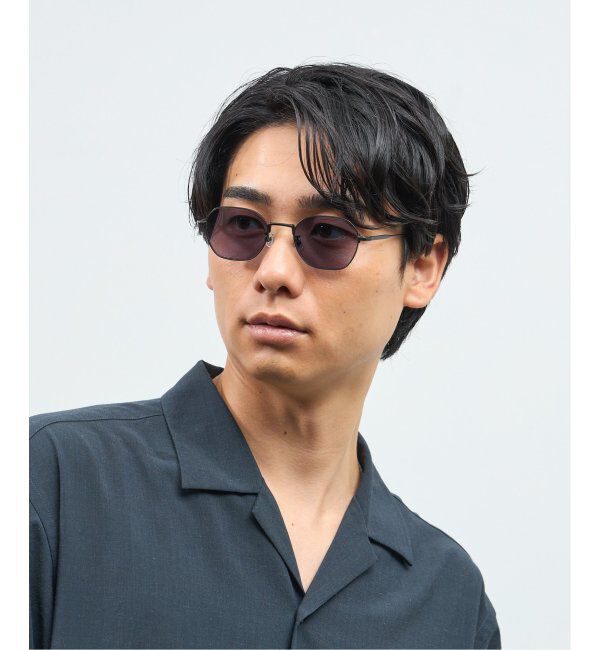  「【WEB限定】Zoff｜GDC ウェリントン型 調光サングラス｜紫外線で色が変わるレンズ｜紫外線対策 UVカット」|サングラス|