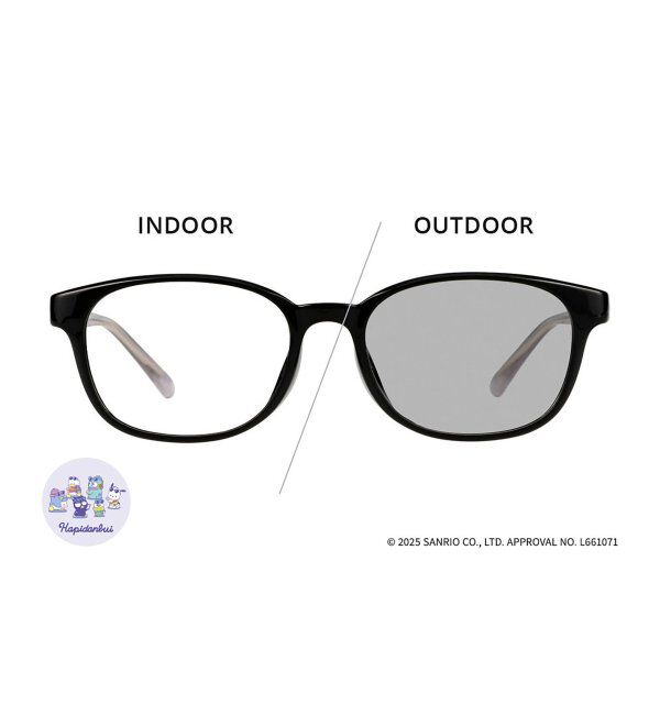  「【WEB限定】Zoff｜はぴだんぶい 調光サングラス｜紫外線で色が変わる 紫外線対策 UVカット｜グッズ  」|サングラス|