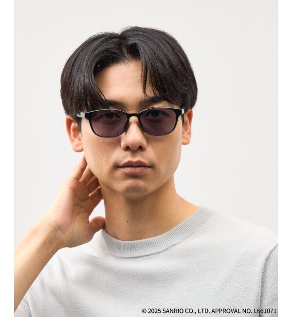  「【WEB限定】Zoff｜はぴだんぶい 調光サングラス｜紫外線で色が変わる 紫外線対策 UVカット｜グッズ  」|サングラス|