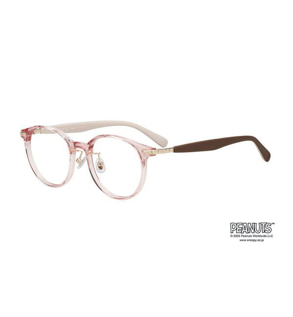  「Zoff PEANUTS メガネ | スヌーピー オラフ アンディ SNOOPY 眼鏡 伊達メガネ 度付き  レンズ交換券付」|メガネ|