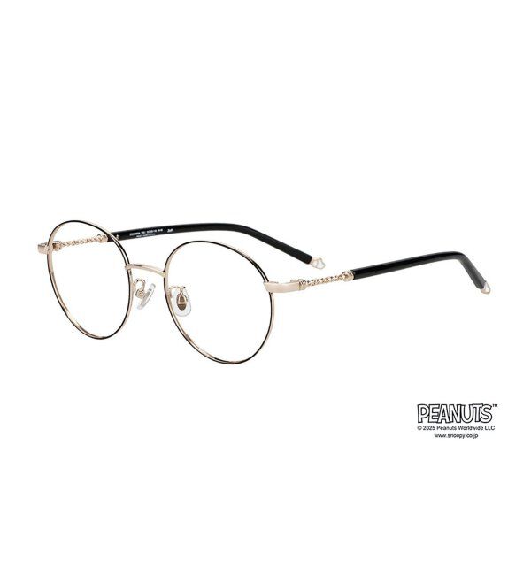  「Zoff PEANUTS メガネ | スヌーピー オラフ アンディ SNOOPY 眼鏡 伊達メガネ 度付き  レンズ交換券付」|メガネ|