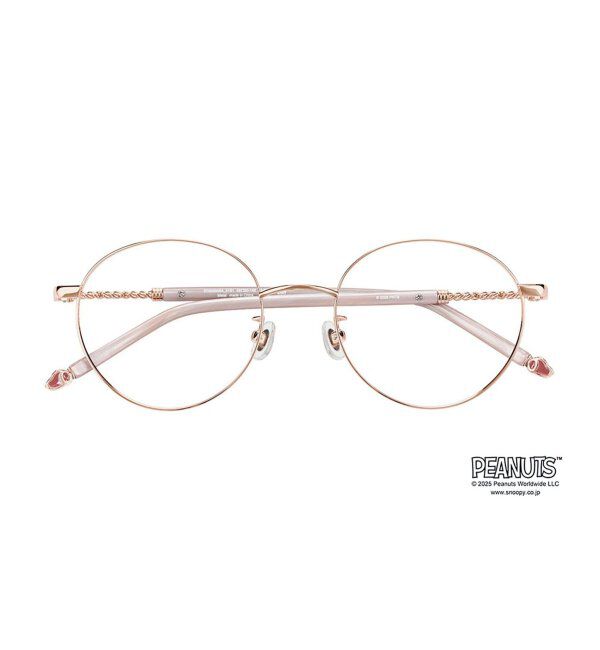 「Zoff PEANUTS メガネ | スヌーピー オラフ アンディ SNOOPY 眼鏡 伊達メガネ 度付き  レンズ交換券付」|メガネ|