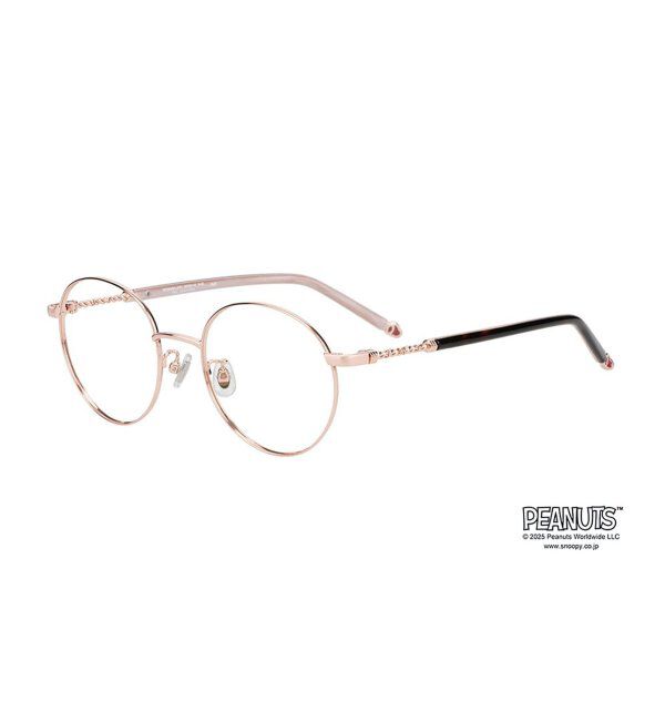  「Zoff PEANUTS メガネ | スヌーピー オラフ アンディ SNOOPY 眼鏡 伊達メガネ 度付き  レンズ交換券付」|メガネ|