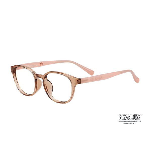  「Zoff PEANUTS メガネ | スヌーピー オラフ アンディ SNOOPY 軽量 眼鏡 伊達メガネ 度付き  レンズ交換券付」|メガネ|