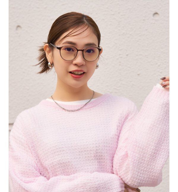  「花粉・飛沫対策 2way PCメガネ (フード着脱可能) ブルーライトカット率約50% | パソコン用 UVカット」|メガネ|