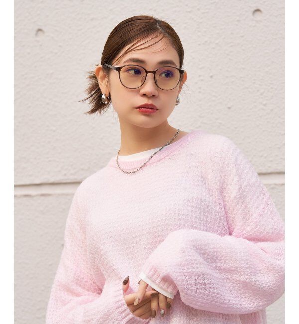  「花粉・飛沫対策 2way PCメガネ (フード着脱可能) ブルーライトカット率約50% | パソコン用 UVカット」|メガネ|