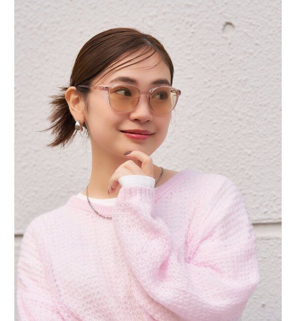  「花粉・飛沫対策 2way サングラス (フード着脱可能)  | 紫外線防止 防風 防塵 UVカット 飛沫感染予防」|サングラス|