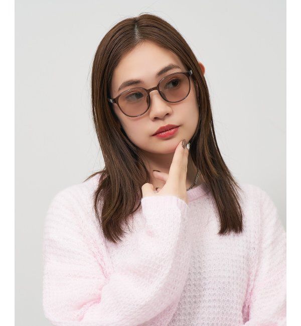  「花粉・飛沫対策 2way サングラス (フード着脱可能)  | 紫外線防止 防風 防塵 UVカット 飛沫感染予防」|サングラス|