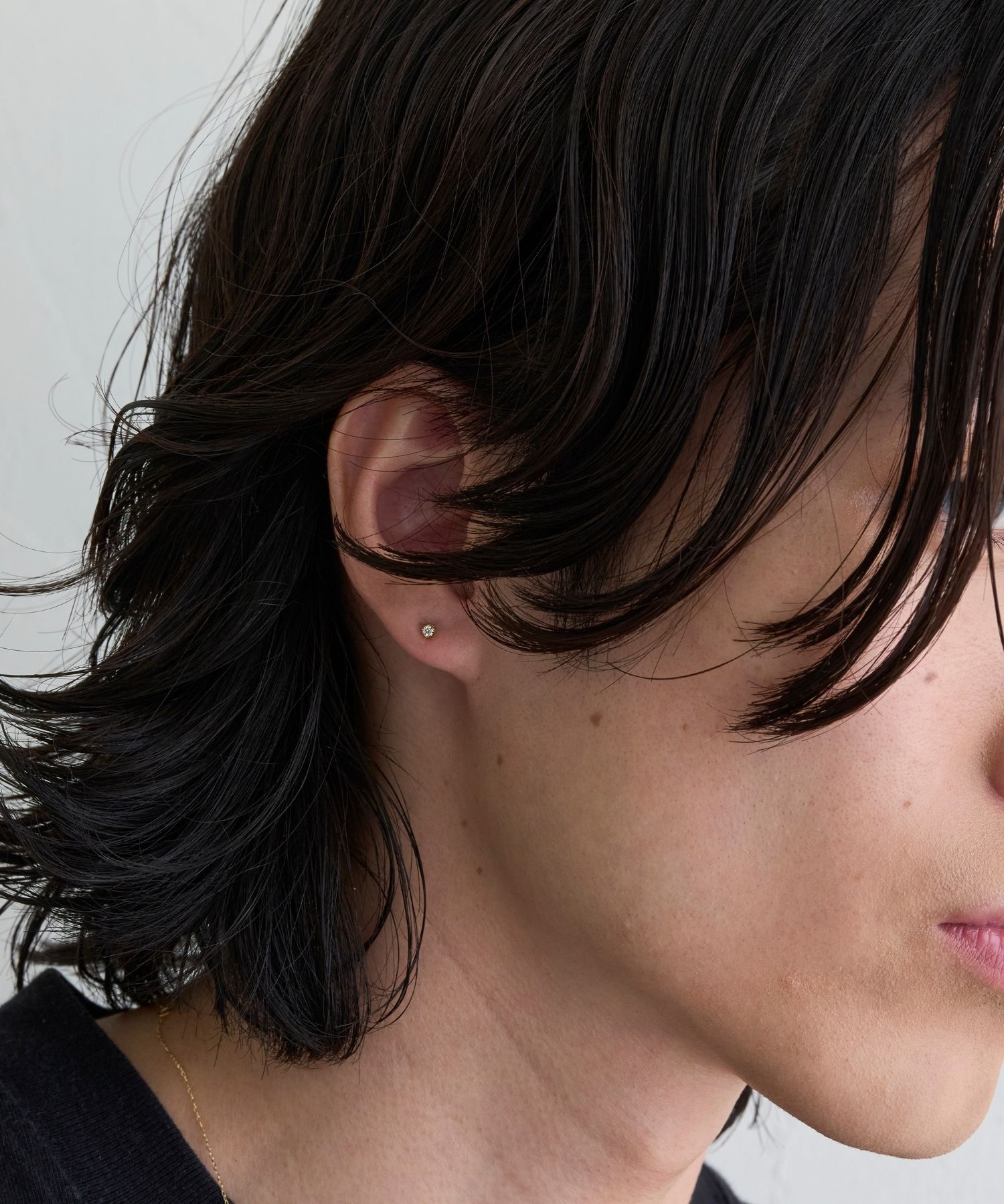 JUPITER「【片耳/K18】ダイヤモンドピアス」|ピアス|