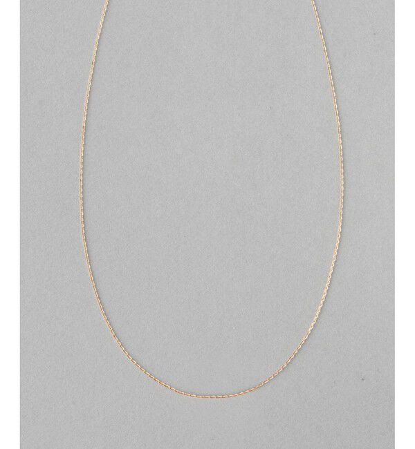 ete K18YG ミラーカットチェーン ネックレス　イエローゴールド K18YG ミラーカットチェーン ネックレス（261052） ｜ women
