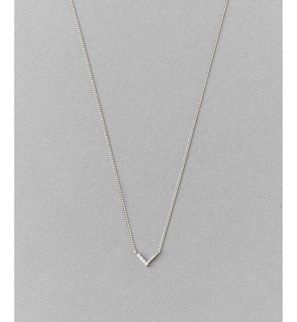 ete「[レイヤード] ビジューネックレス」|ネックレス|プラチナム