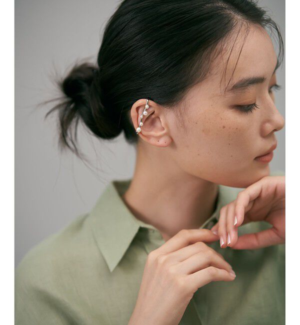 Jouete「[イヤーブリッジ] パール」|イヤリング|