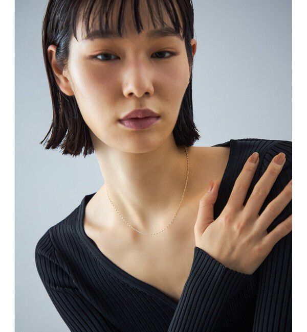 Jouete「K18YG ネックレス モーグルチェーン」|ネックレス|