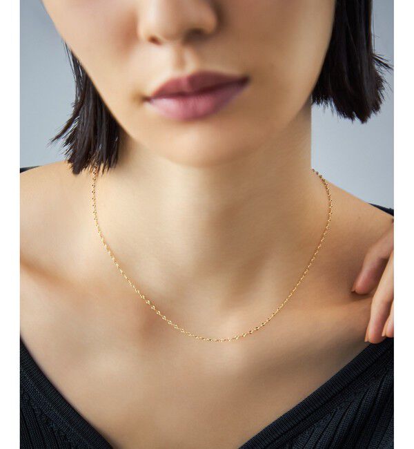 Jouete「K18YG ネックレス モーグルチェーン」|ネックレス|