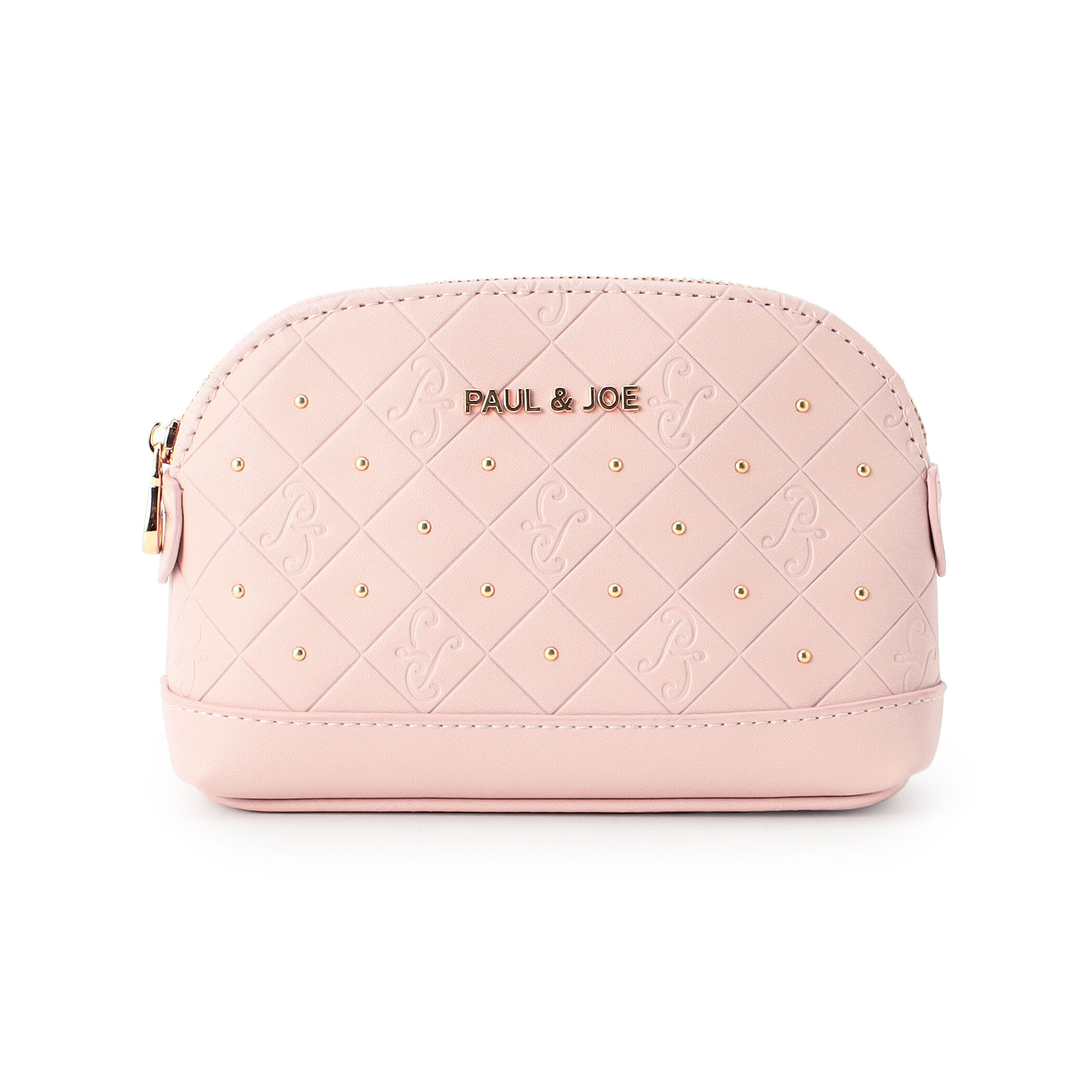 PAUL&JOE「ポーチ／ロゴエンボス」|ポーチ|ピンク