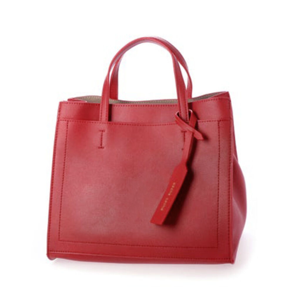 cache cache「カシュカシュ トートバッグ 通販 レディース 可愛い おしゃれ 通勤 バッグ 手提げ きれいめ」|トートバッグ|レッド1