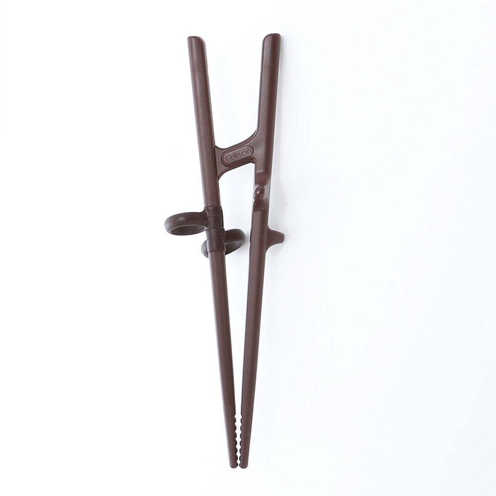 BACKYARD FAMILY「矯正箸 大人用 エジソン 通販 エジソンのお箸3 EDISONmama トレーニング箸 約」|食器・キッチングッズ|ブラウン1