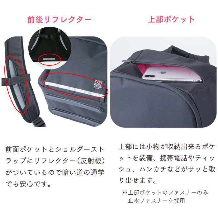 BACKYARD FAMILY「通学 リュック 通販 女子 中学生 スクエア リュックサック 男子 ブランド ラクサック 高校生」|リュック|