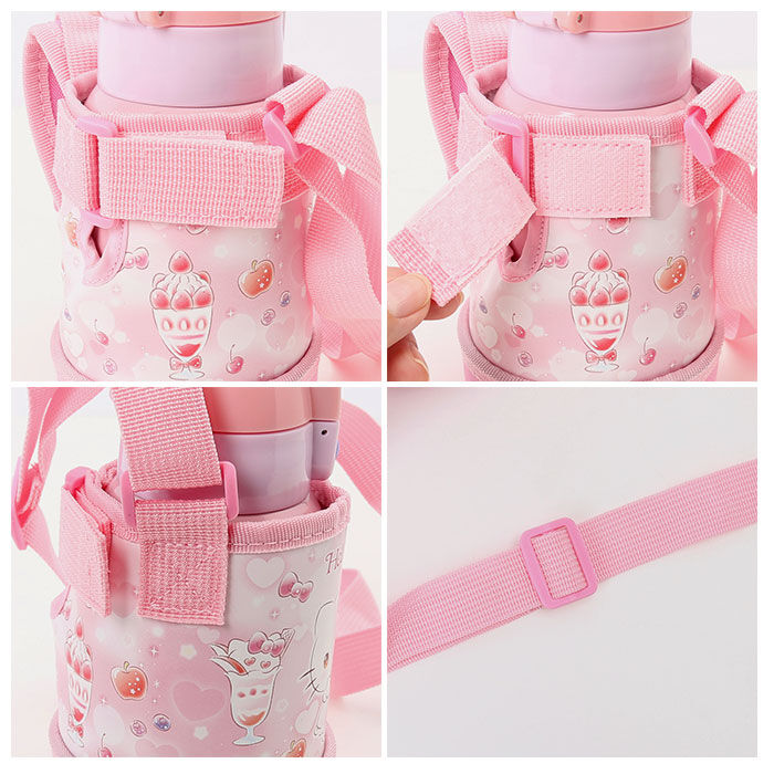 BACKYARD FAMILY「スケーター 水筒 キッズ ワンタッチ 400ml 通販 ステンレスボトル カバー 保冷 ステンレス」|食器・キッチングッズ|