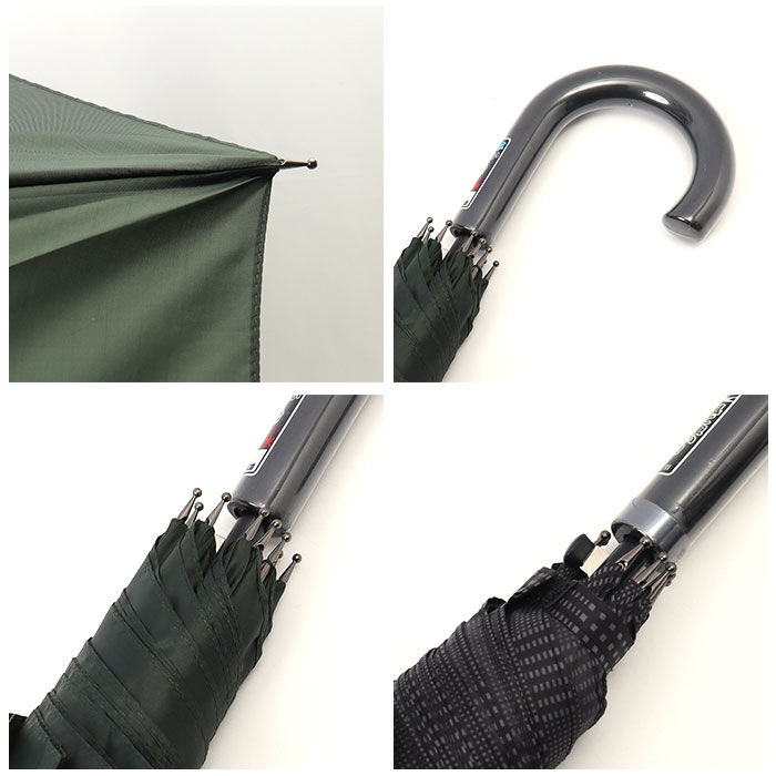 BACKYARD FAMILY「傘 メンズ 65 センチ 通販 雨傘 紳士傘 かさ アンブレラ 耐風傘 長傘 ジャンプ傘」|傘|