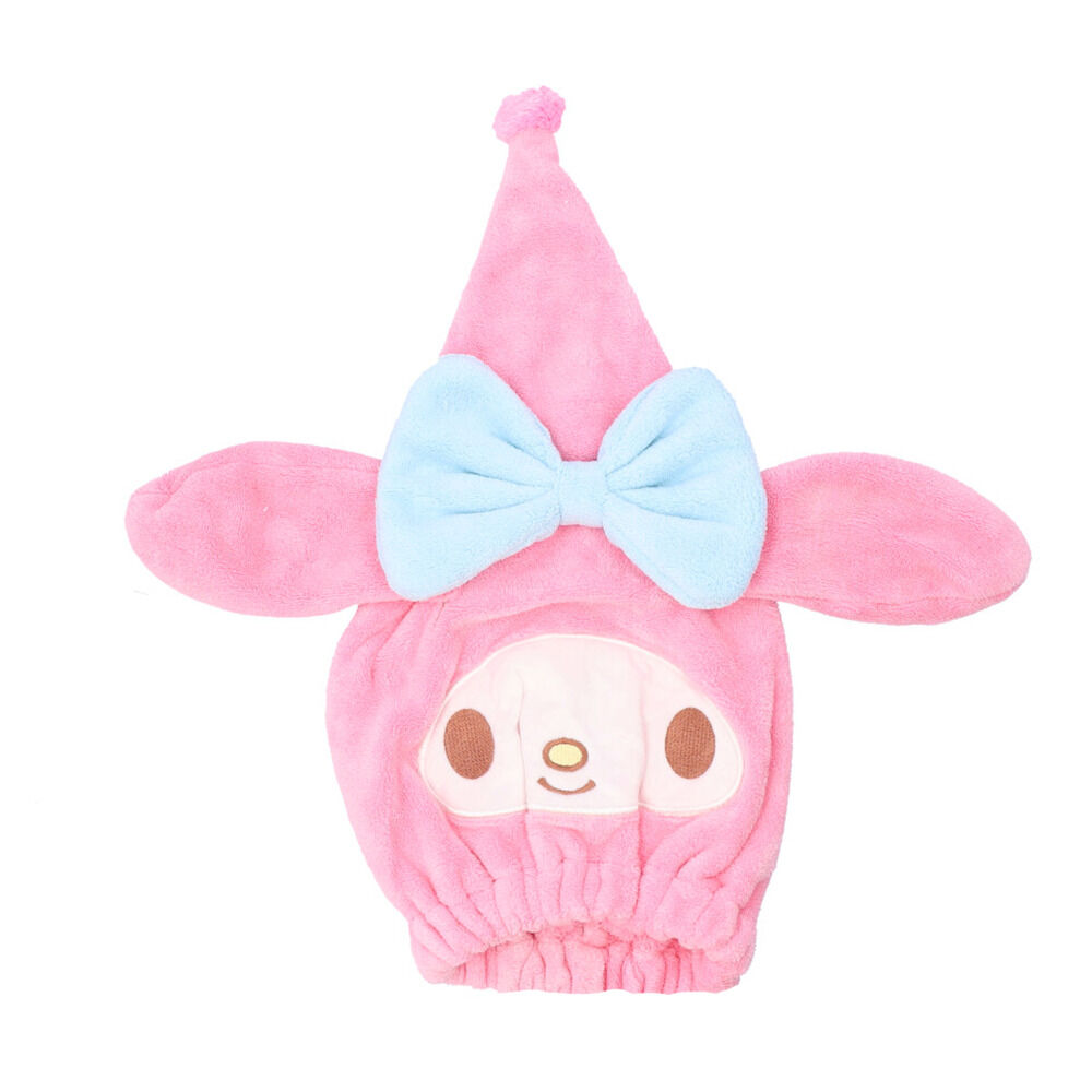 BACKYARD FAMILY「タオルキャップ 子供 通販 ヘアキャップ タオル ヘアドライタオル スイミング プール 女の子」|タオル|ピンク1