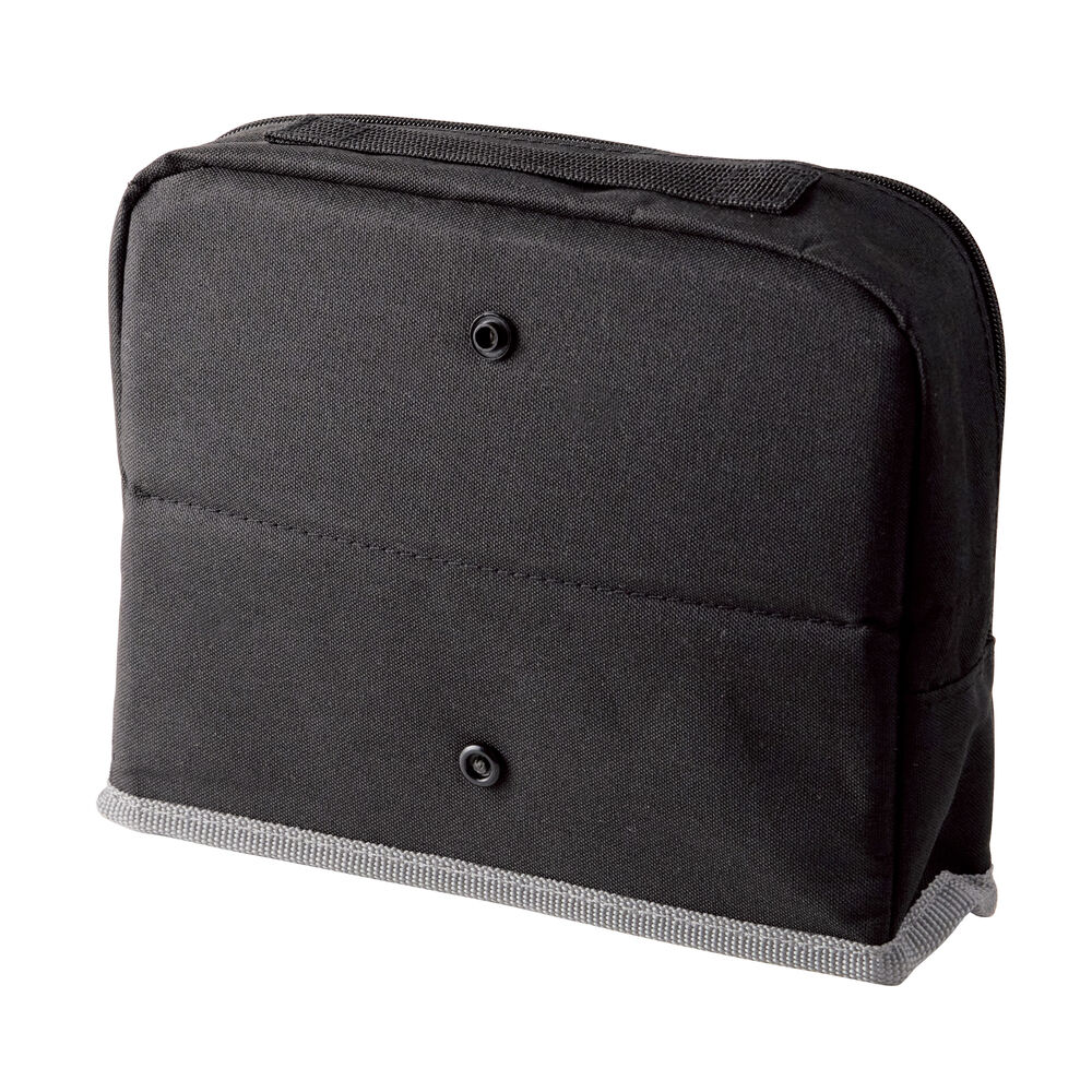 BACKYARD FAMILY「自立 ポーチ 通販 スタンドデスクポーチ 小物入れ スマホスタンド マルチポーチ 便利グッズ」|ポーチ|ブラック1