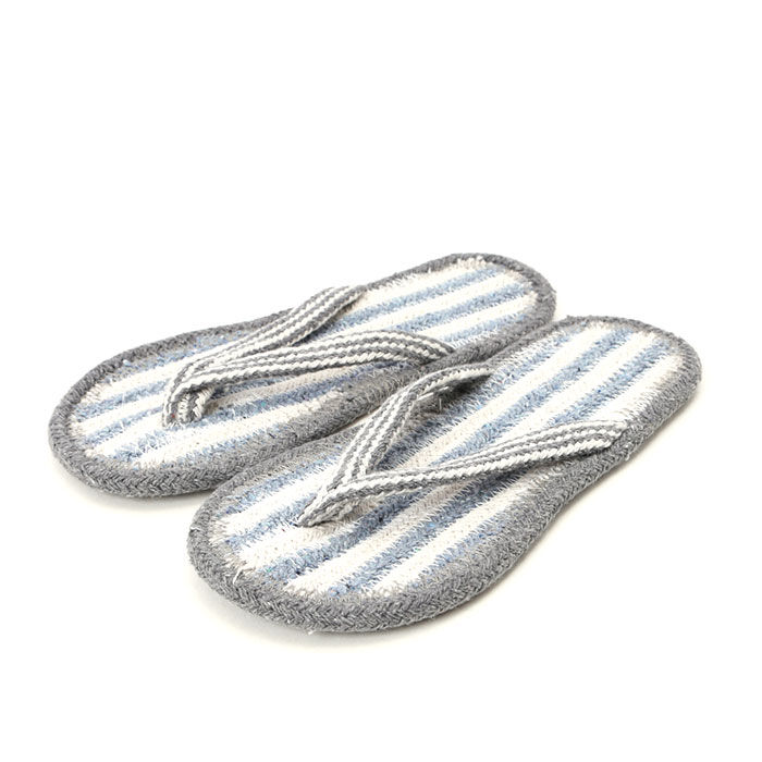 BACKYARD FAMILY「ルームサンダル 鼻緒 通販 サンダル 室内 室内履き 草履 リサイクルコットンサンダル レディース」|ルームシューズ|