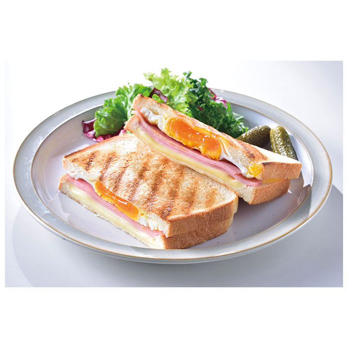 BACKYARD FAMILY「ホットサンドメーカー 直火 通販 ホットサンド 1枚 フライパン ミニフライパン 朝食 朝ごはん」|食器・キッチングッズ|