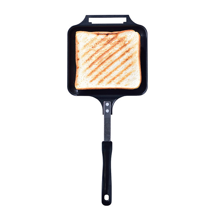 BACKYARD FAMILY「ホットサンドメーカー 直火 通販 ホットサンド 1枚 フライパン ミニフライパン 朝食 朝ごはん」|食器・キッチングッズ|