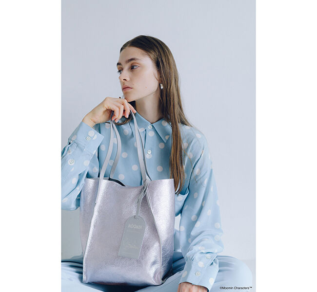 銀座かねまつ「【MOOMIN&times;KANEMATSU Lab.】コラボ　リバーシブルトートバッグ」|ショルダー・メッセンジャー|