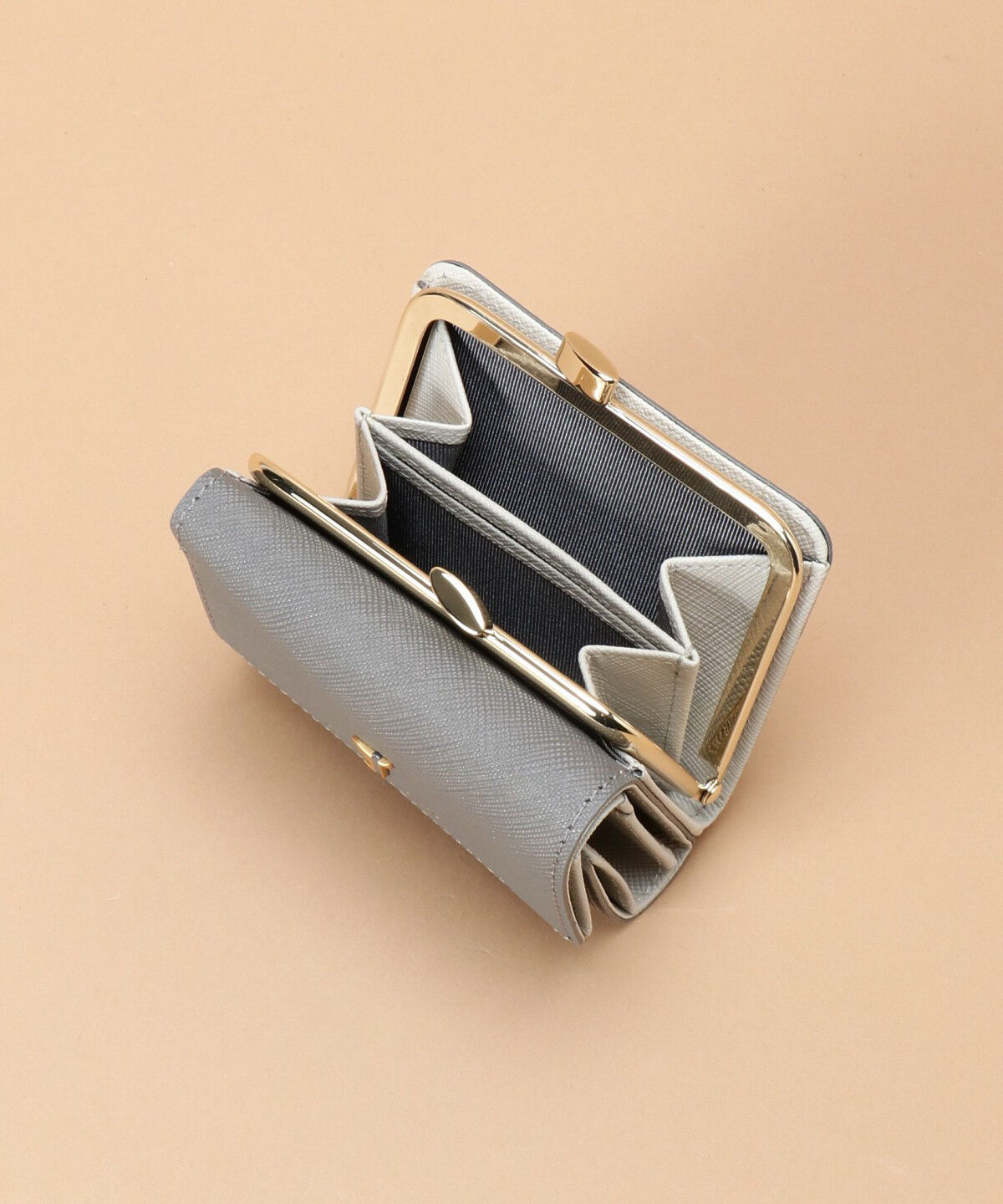 Samantha Thavasa「Pomme d'espoir ポムディスポワール バイカラー三つ折り口金財布」|財布|