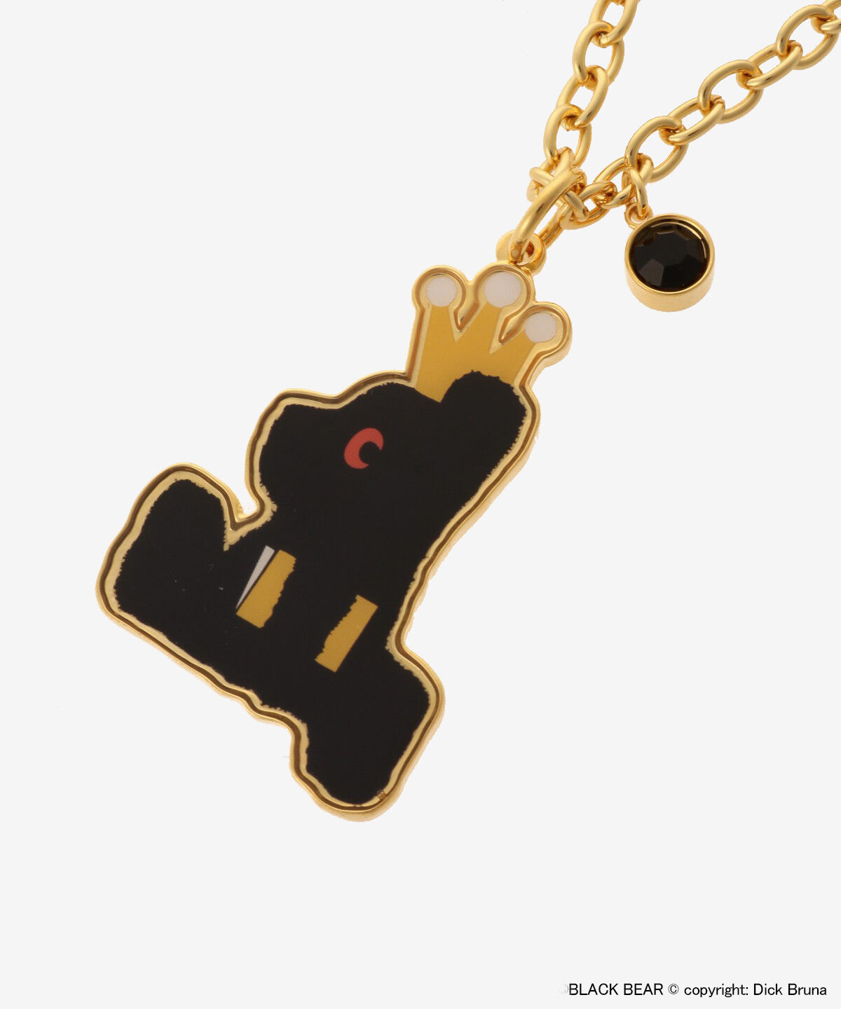 Samantha Thavasa「「ブラック・ベア」コラボ バッグチャーム 王冠」|チャーム・キーホルダー|