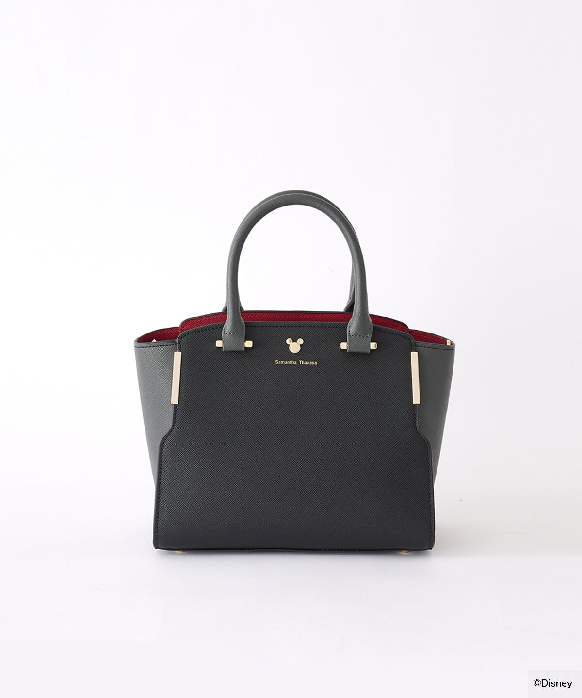Samantha Thavasa「「ミッキー」コレクション ハンドルバッグ」|ハンドバッグ|ブラック