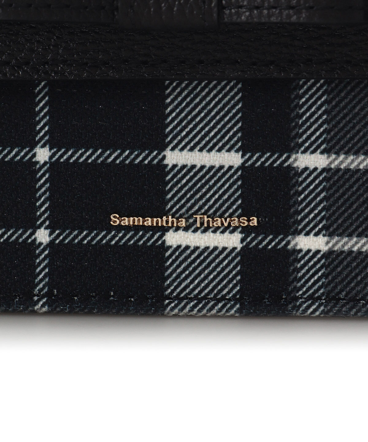 Samantha Thavasa「チェック柄エムシュシュⅢ ショルダーバッグ 大サイズ」|ショルダー・メッセンジャー|