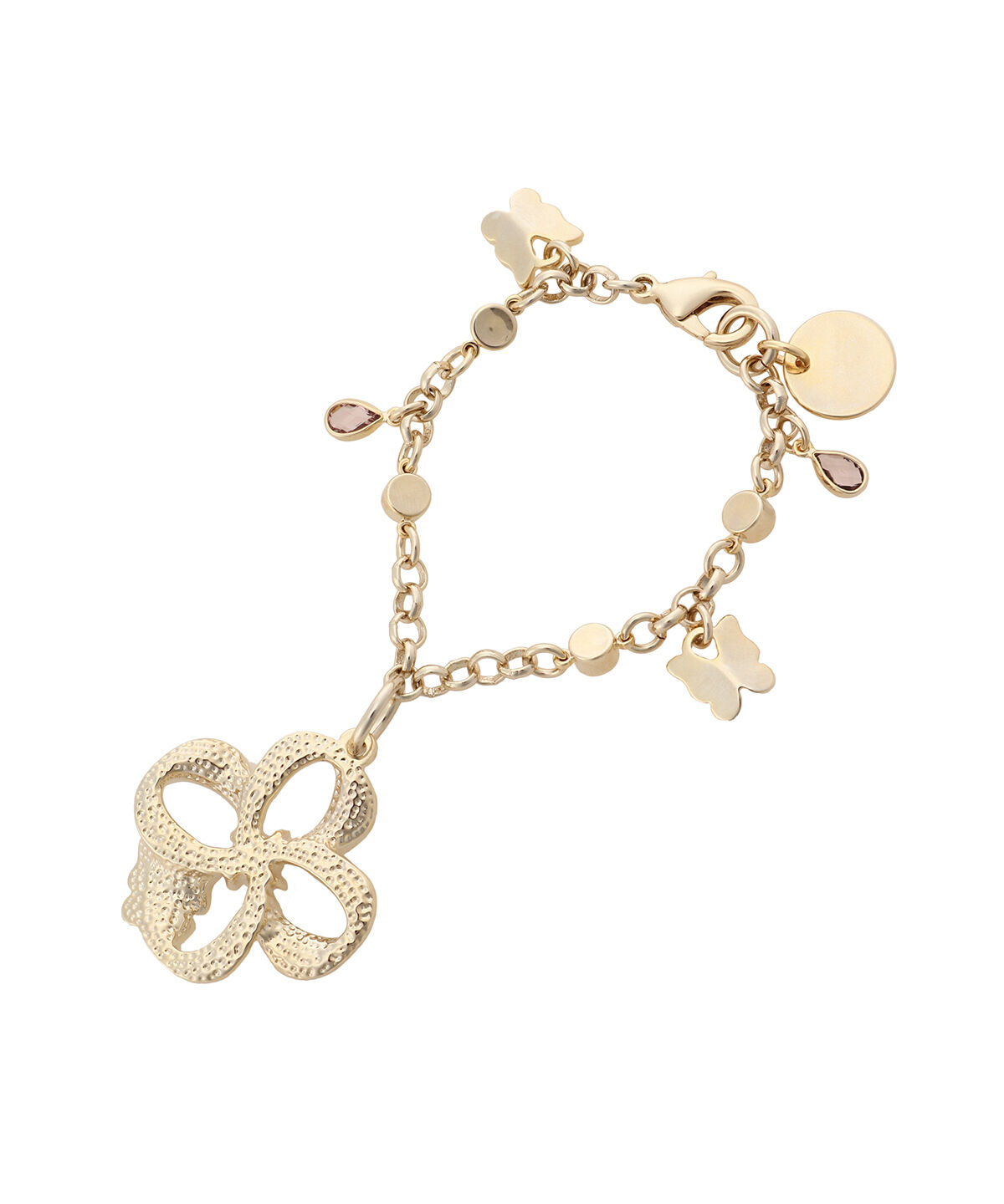 Samantha Thavasa「フラワーパピヨンモチーフ バッグチャーム」|チャーム・キーホルダー|