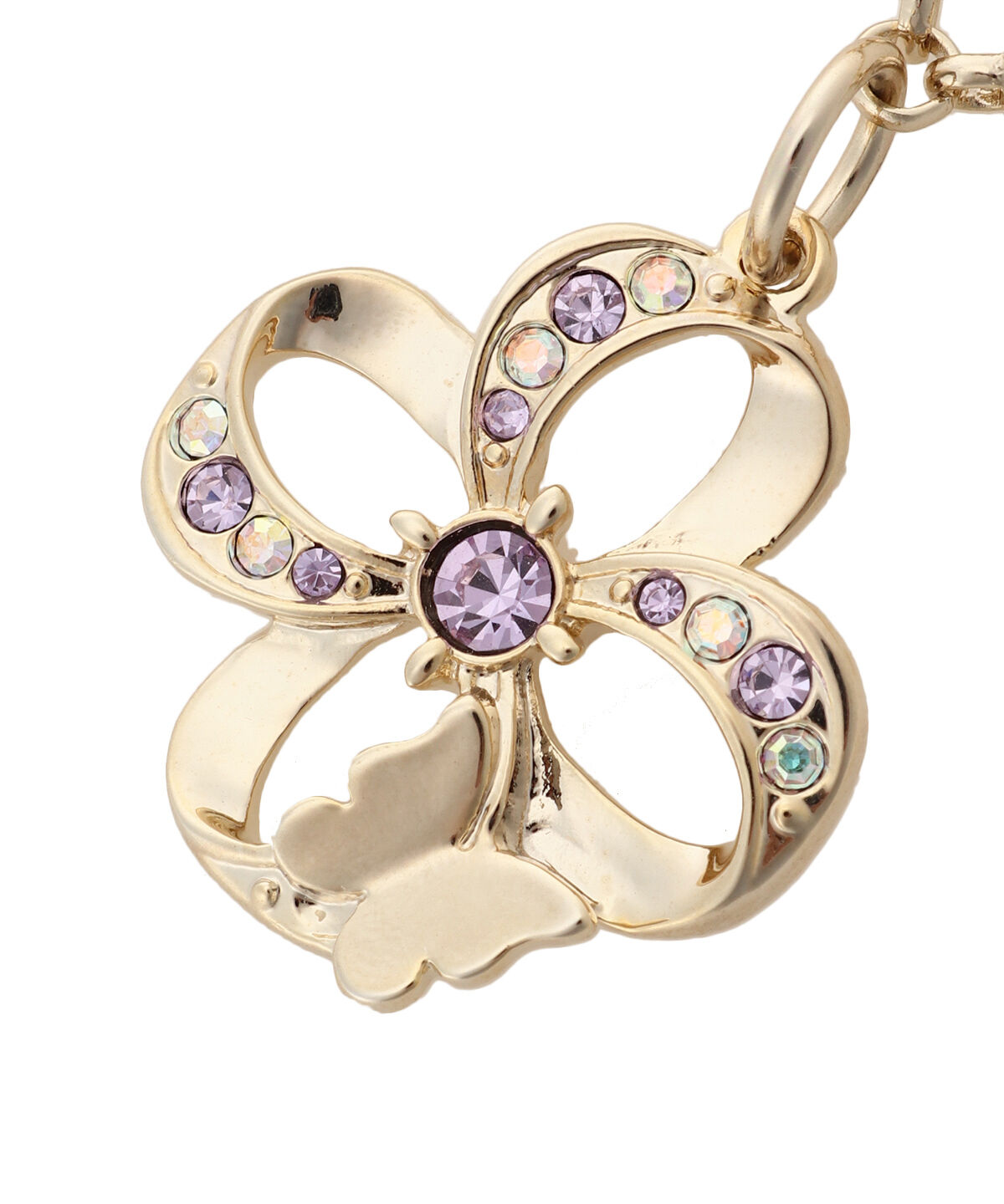 Samantha Thavasa「フラワーパピヨンモチーフ バッグチャーム」|チャーム・キーホルダー|