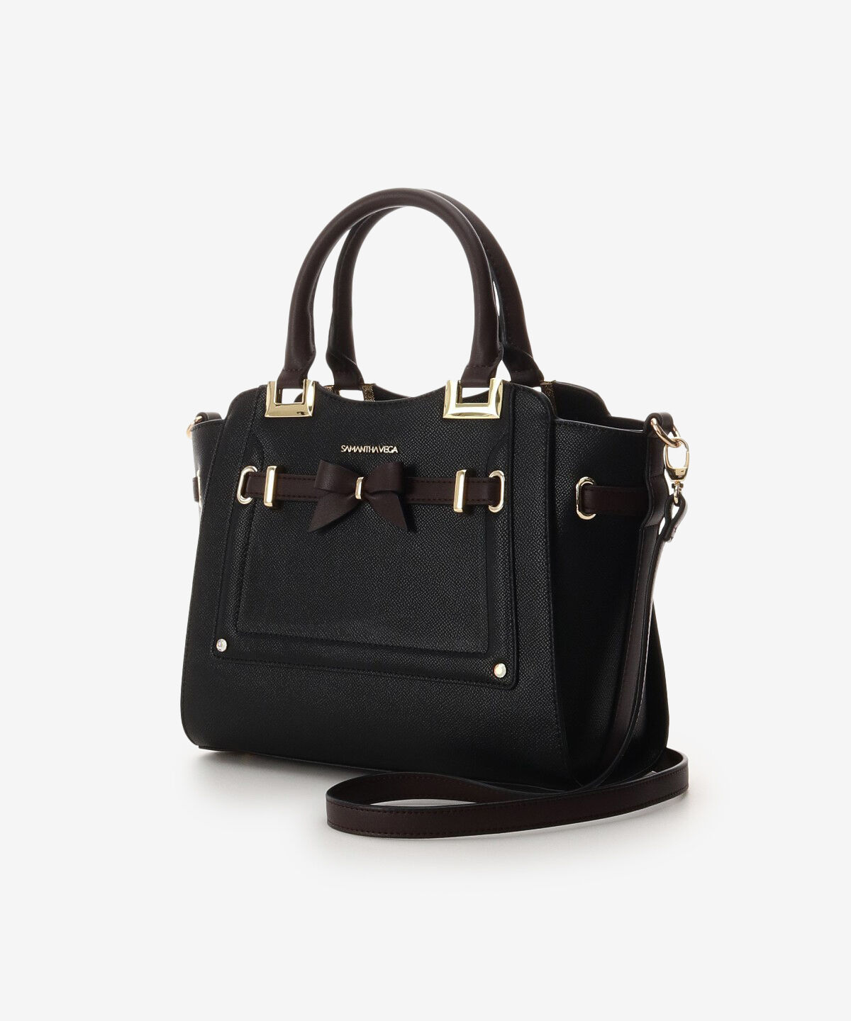 Samantha Vega「リボンモチーフハンドバッグ」|ハンドバッグ|