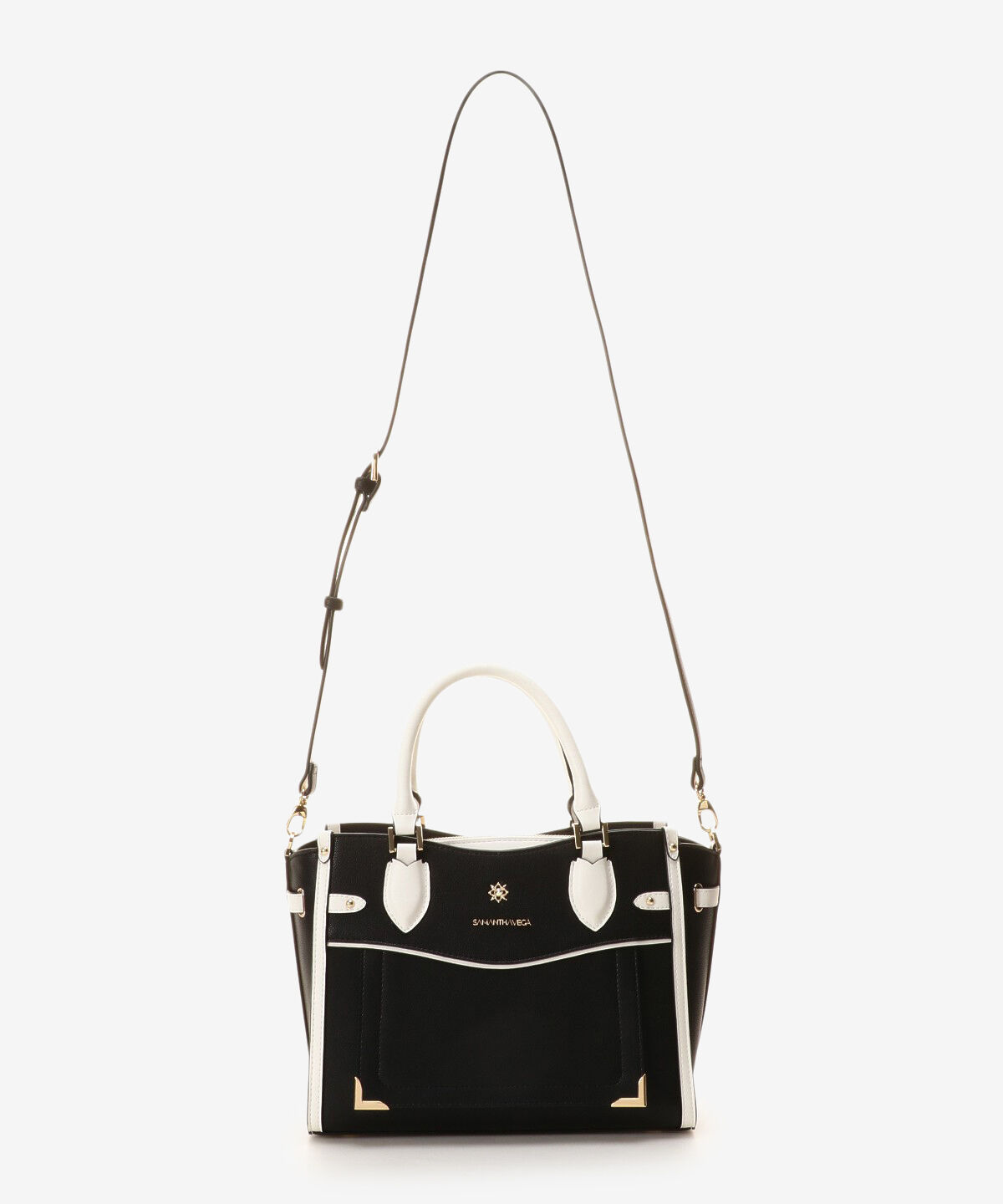 Samantha Vega「シンプルビジューハンドバッグ」|ハンドバッグ|
