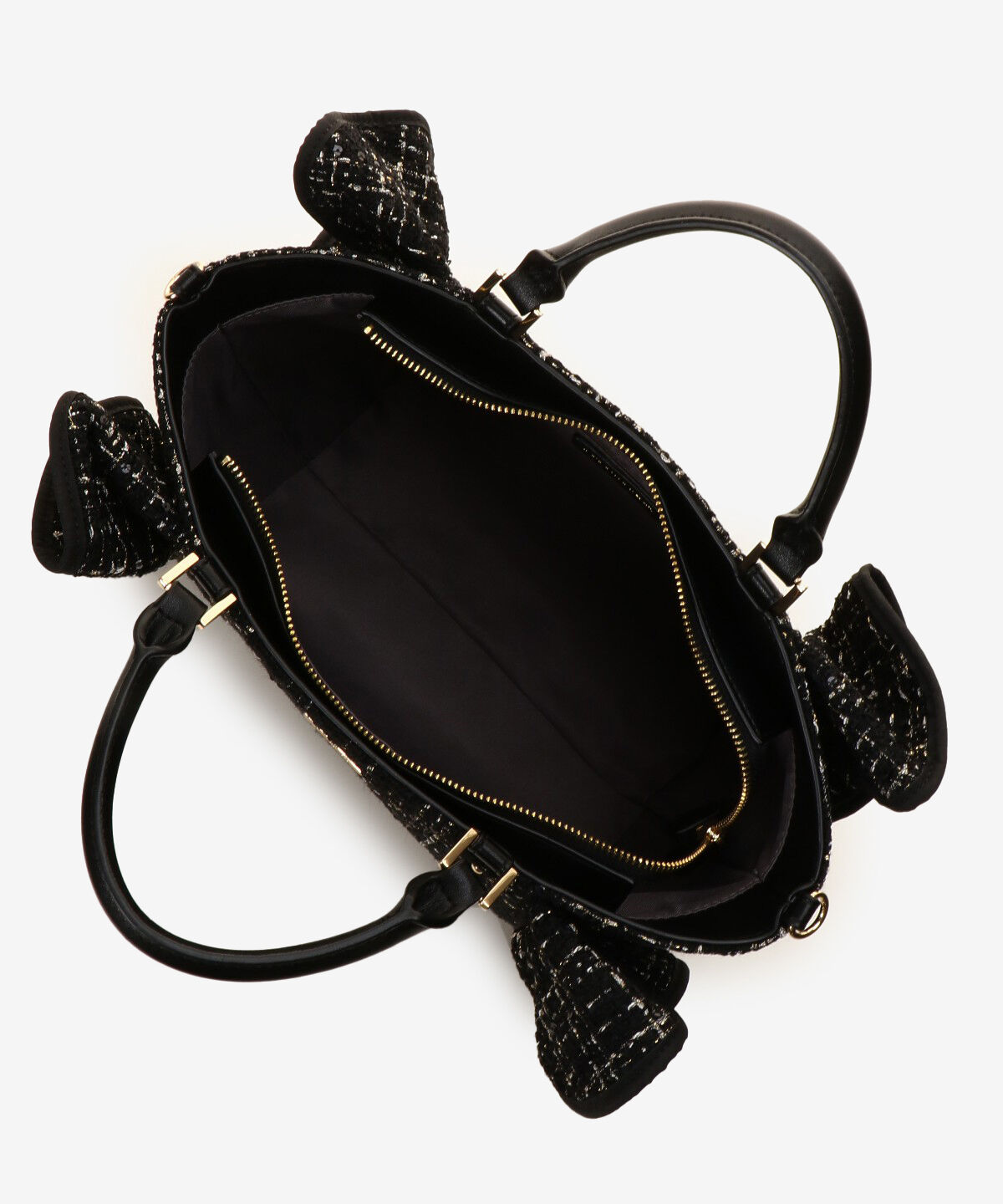 Samantha Vega「ツイードフリルトート(大)」|ハンドバッグ|